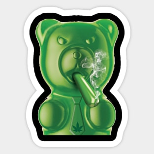 Funny 420 gummi bear Sticker
